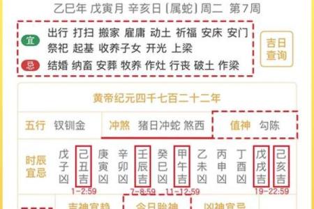 万年历黄道吉日2月