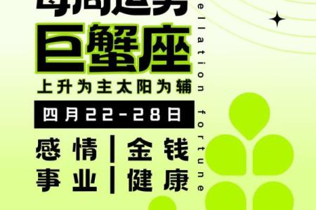 巨蟹一周星座运势_巨蟹座一星期的运势