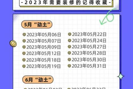 房子装修开工吉日2023