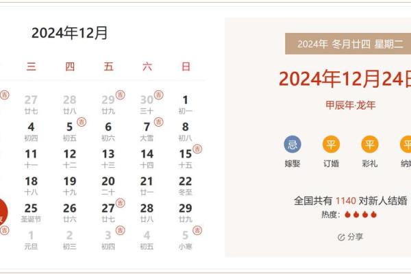 2024适宜嫁娶 2024适宜嫁娶