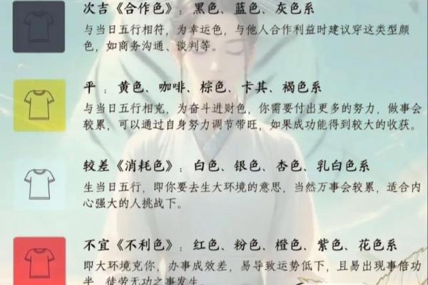 2025年4月7日五行穿衣指南 2025年4月7日五行穿衣指南
