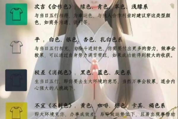 2025年4月31日每日穿衣五行颜色运势 2025年4月31日每日穿衣五行颜色运势