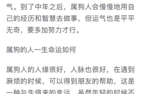 2025年属狗人全年运势 2025年属狗人全年运势详解事业财运健康全解析