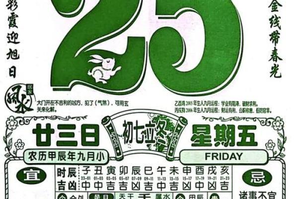 25日子好不好老黄历查询 25日子好不好老黄历查询