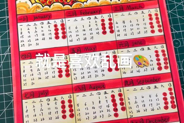 2022年日历手抄报怎么画 2022年日历手抄报怎么画