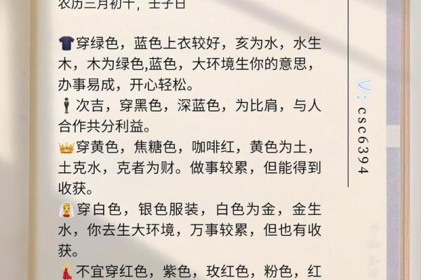 2025年4月15日今日五行穿衣颜色大吉