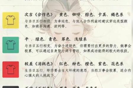 2021年1月18日五行穿衣