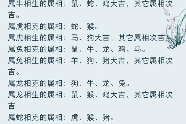 属牛的和什么属相最配、相克 属牛的和什么属相最配、相克