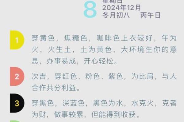 2024年5月10日五行穿衣指南