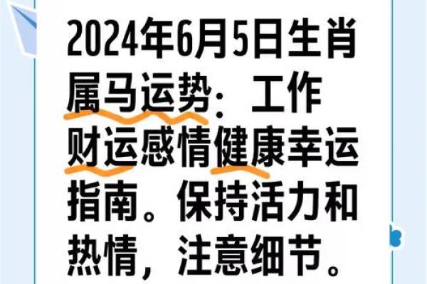 属马人今年运势 2024属马人运势解析财运事业健康全指南