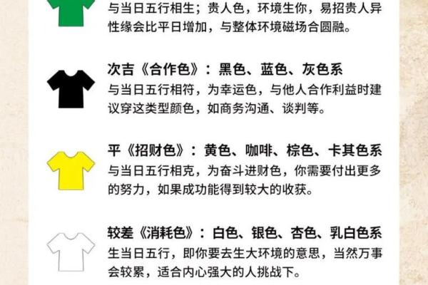 2025年3月22日每日五行穿衣