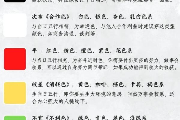 每日穿衣搭配五行2025年4月11日 每日穿衣搭配五行2025年4月11日