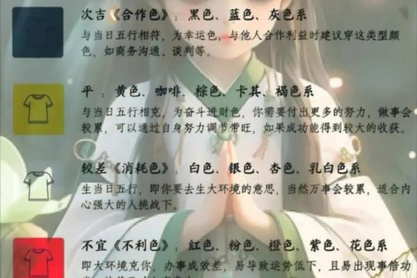 五行穿衣2021年12月29日