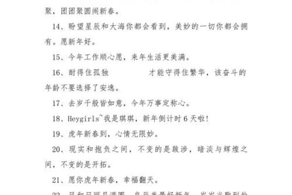 2022年虎年春节祝福语八个字 新年祝贺词 2022年虎年春节祝福语八个字 新年祝贺词
