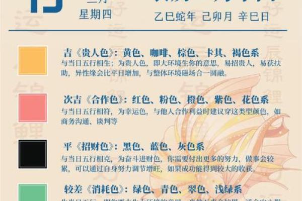 五行穿衣每日指南2025年4月13日 五行穿衣每日指南2025年4月13日