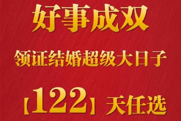 2025年结婚领证最佳日期百年难遇(2025姻缘最旺的生肖)