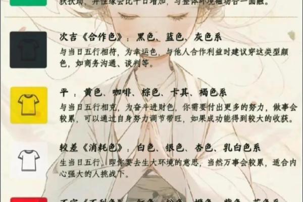 今天五行穿什么颜色衣服2025年4月14日 今天五行穿什么颜色衣服2025年4月14日