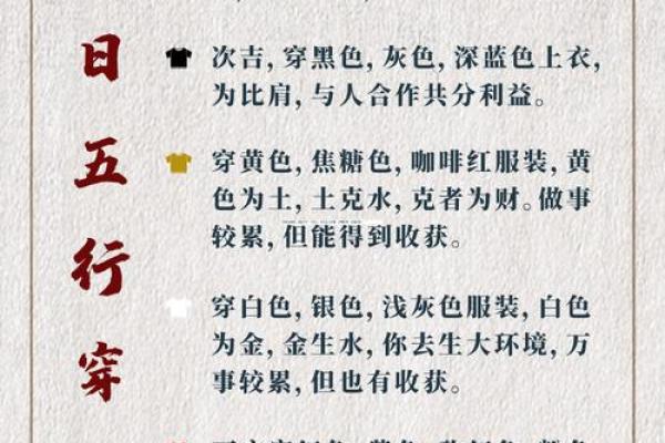 2025年4月30日每日五行穿衣 2025年4月30日每日五行穿衣