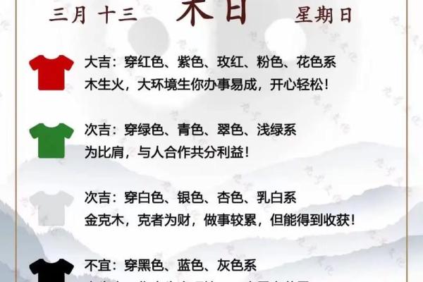 2025年4月20日每日五行穿衣