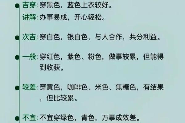 2025年4月8日每日穿衣五行颜色运势 2025年4月8日每日穿衣五行颜色运势