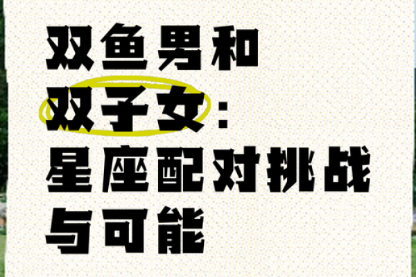 双鱼女和双子男的匹配度是多少(双鱼女和双子男其实是绝配)