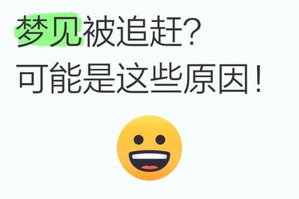 梦到自己被人追赶拼命逃跑