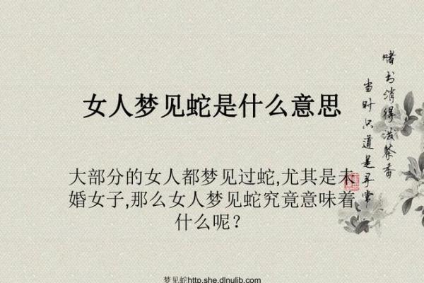 女人梦见蛇是什么意思 周公解梦 女人梦见蛇是什么意思 周公解梦