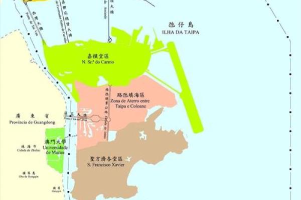 澳门的独特风水格局