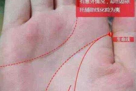 风水手相怎么看生命线断开是什么意思