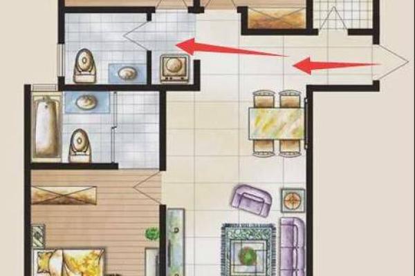 入户门向南的房子风水