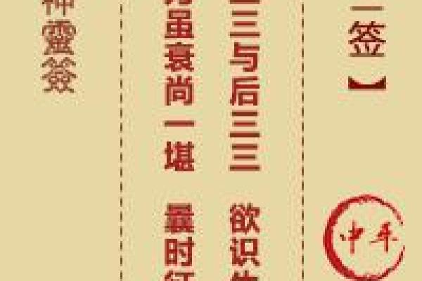 车公灵签第四十五签：积薪历火非无事