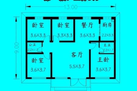 一层房子风水图解视频讲解