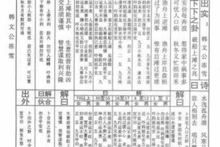 东岳大帝公灵签第四十四签