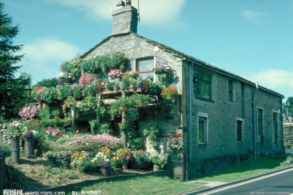 浪漫花房子风水壁纸 浪漫花房子风水壁纸