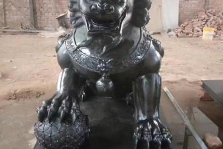 风水铜狮子如何分辨公母怎么区分