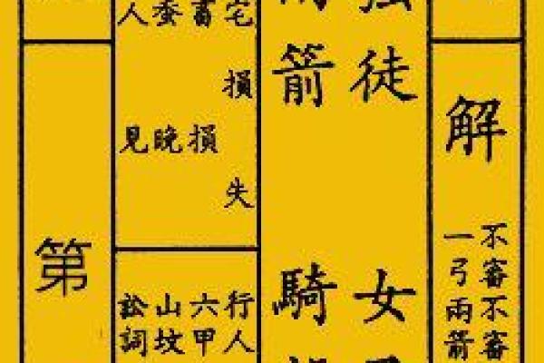观音灵签第六中签内容