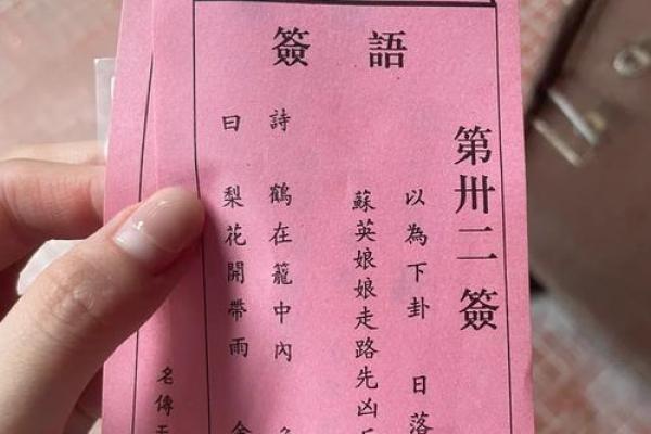 北帝灵签46签解释