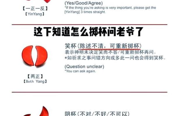 观音灵签笑杯代表什么