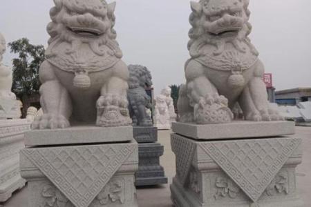 石狮子的风水作用,石狮子的摆放位置