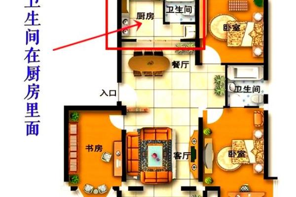 厕所与厨房相隔墙风水怎么化解