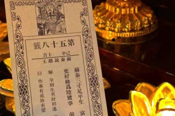 关帝灵签73签月令