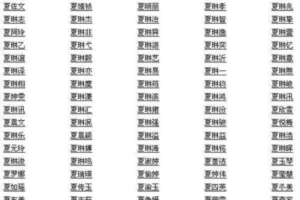 夏姓女孩名字大全-夏姓女孩起名字大全-夏姓名字大全姓名