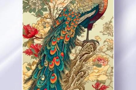 孔雀图的风水好吗