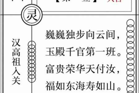 关帝灵签解签52