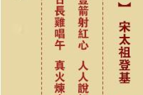 佛祖灵签第一签签意