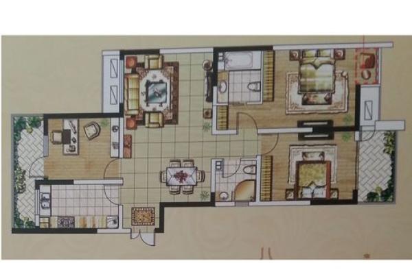 房子的好户型风水图