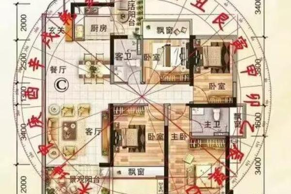 房子风水图片吉祥方位