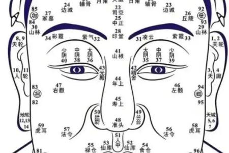 摸眉心算命