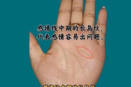 男士手相算命图解法 男人感情线的末端分叉异性缘好