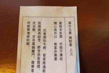 观音签第六五签
